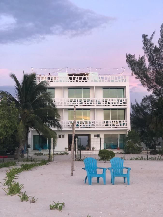 Playa 55 Beach Escape - Adults Only Guesthouse Celestun Exterior foto