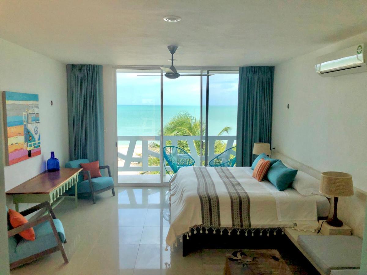 Playa 55 Beach Escape - Adults Only Guesthouse Celestun Exterior foto