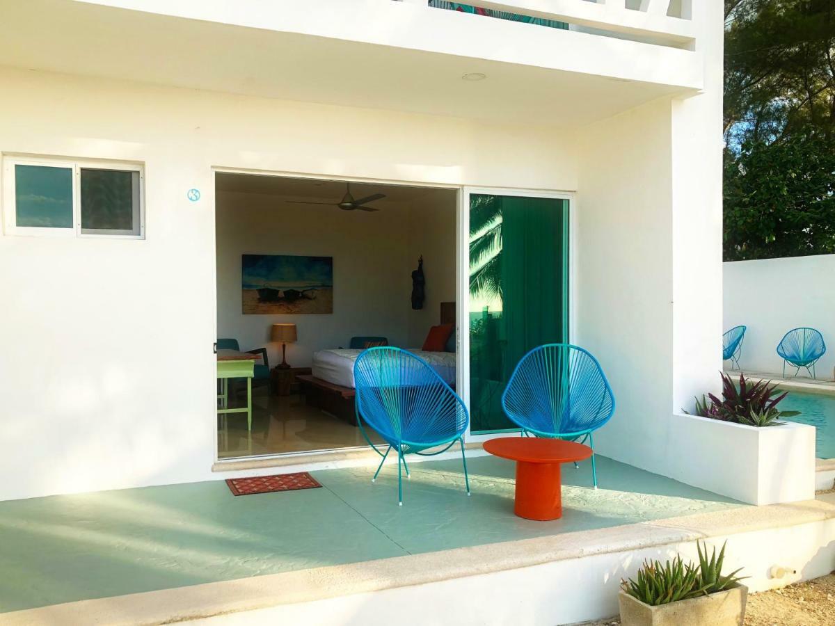 Playa 55 Beach Escape - Adults Only Guesthouse Celestun Exterior foto